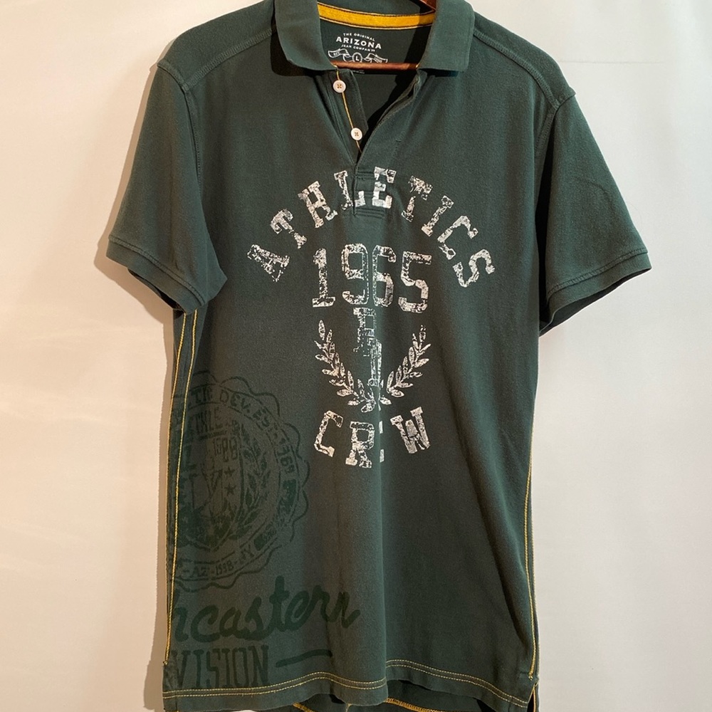 Arizona Jean Co. - men’s cotton polo shirt. Size L